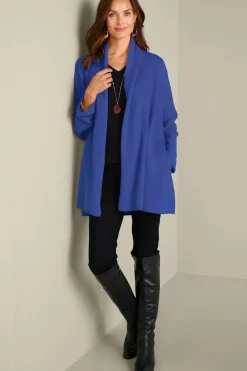 Soft Surroundings Izzy Cashmere Long Cardigan| Tops|Sweaters & Cardigans