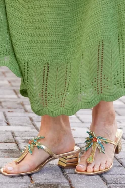 Soft Surroundings J. Renee Palmy Slide Sandal| Shoes