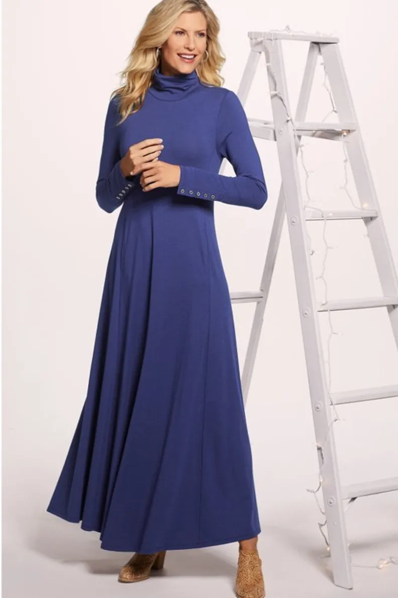Soft Surroundings Jackie Knit Maxi Dress| Dresses