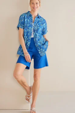 Soft Surroundings Je Veux Gauze Top| Tops