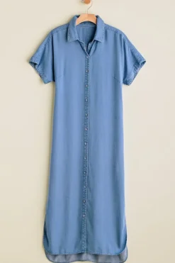 Soft Surroundings Je Veux Midi Shirtdress| Dresses