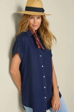 Soft Surroundings Je Veux Tencel™ Shirt| Tops