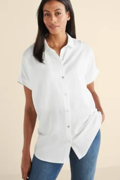 Soft Surroundings Je Veux Tencel™ Shirt| Tops