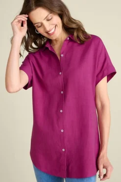 Soft Surroundings Je Veux Tencel™ Shirt| Tops