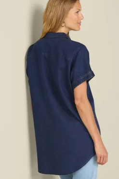 Soft Surroundings Je Veux Tencel™ Shirt| Tops