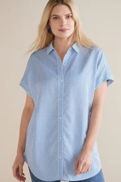 Soft Surroundings Je Veux Tencel™ Shirt| Tops