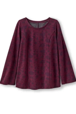 Soft Surroundings Jeri Jacquard Top| Tops