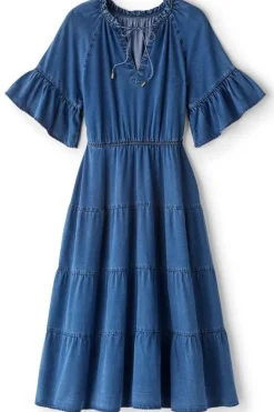 Soft Surroundings Jessanne Tencel™ Midi Dress| Dresses