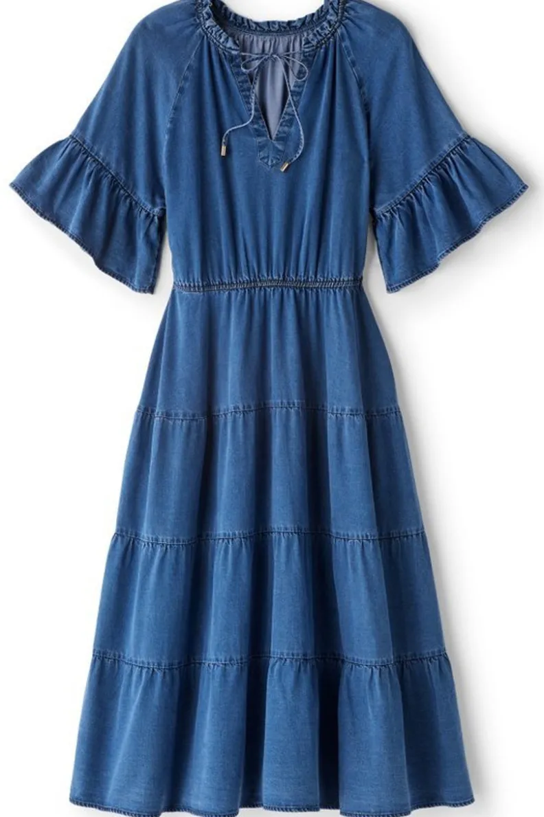 Soft Surroundings Jessanne Tencel™ Midi Dress| Dresses