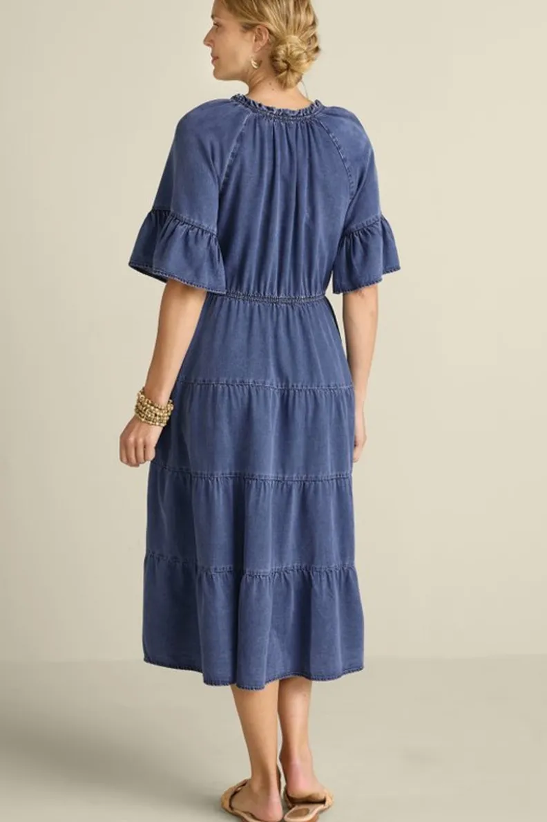 Soft Surroundings Jessanne Tencel™ Midi Dress| Dresses
