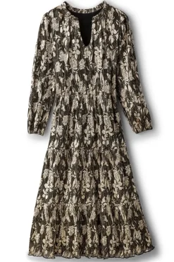Soft Surroundings Jobelle Shimmer Midi Dress| Dresses