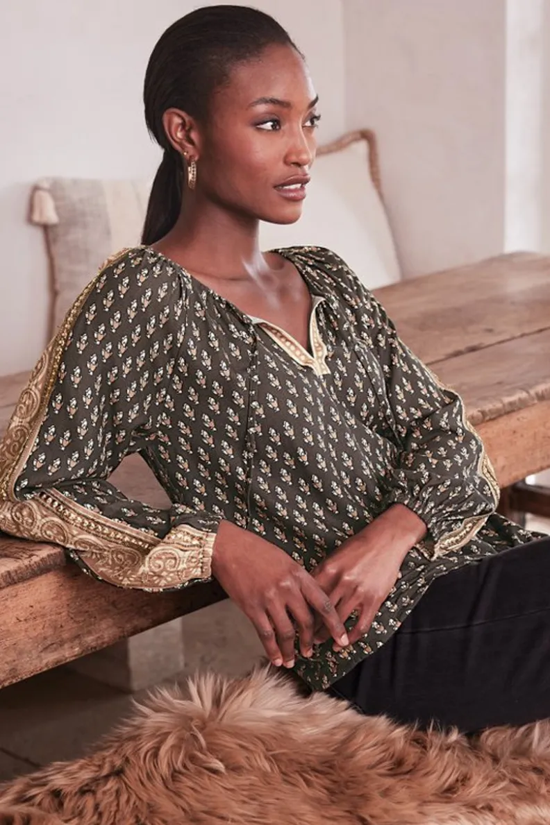 Soft Surroundings Jolene Blouse| Tops