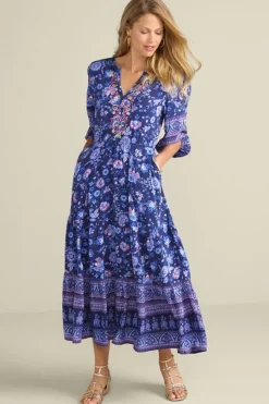 Soft Surroundings Jordana Midi Dress| Dresses