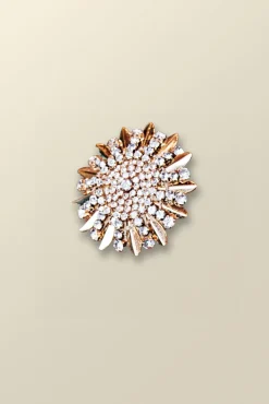 Soft Surroundings Juliana Flower Burst Brooch| Jewelry|Necklaces