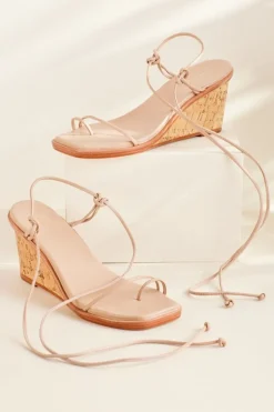 Soft Surroundings Kaanas Amiata Strappy Wedge Sandal| Shoes