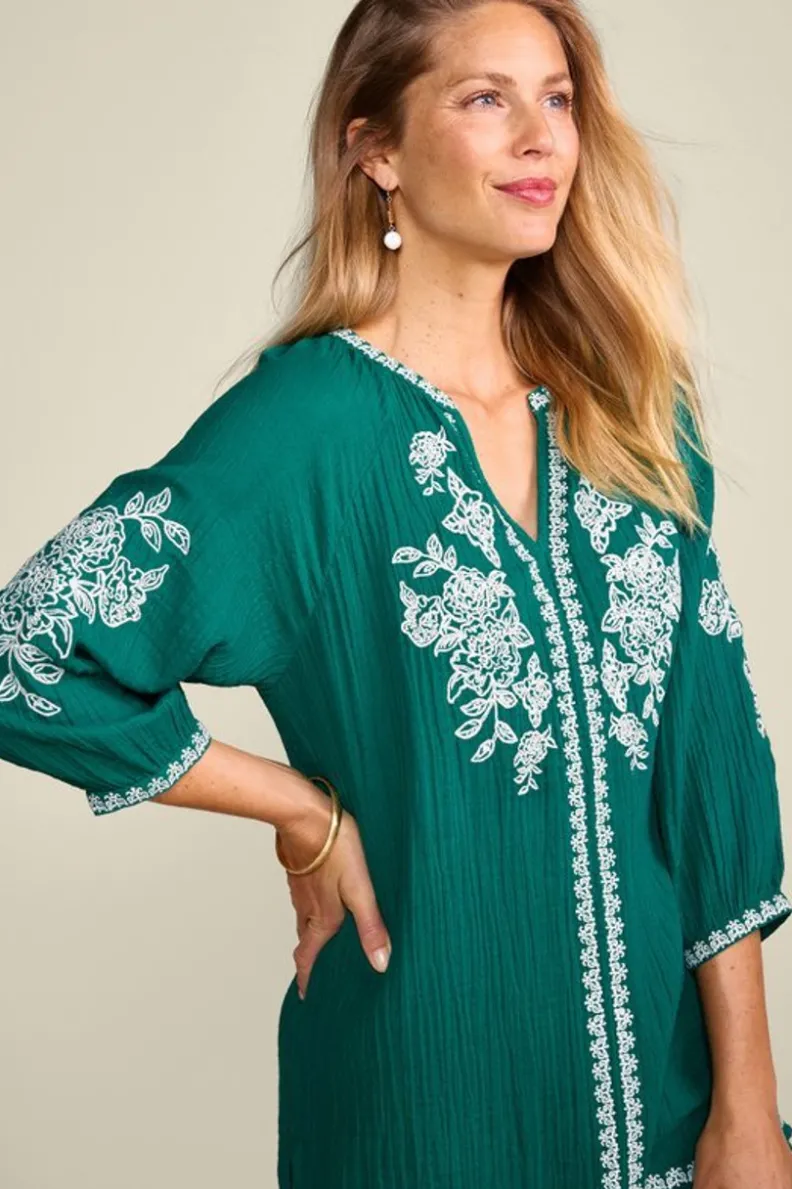 Soft Surroundings Katie Gauze Tunic| Tops|Tunics & Leggings