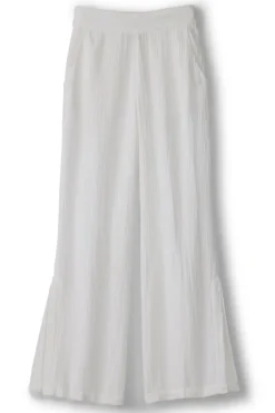 Soft Surroundings Khulani Wide Leg Gauze Pants| Pants