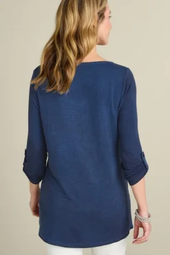 Soft Surroundings Kimbra Embroidered Tunic| Tops|Tunics & Leggings
