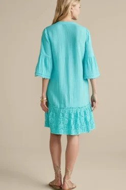 Soft Surroundings Kiona Gauze Short Dress| Dresses