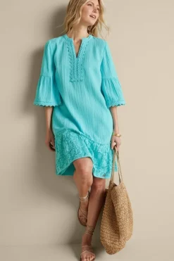 Soft Surroundings Kiona Gauze Short Dress| Dresses