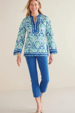 Soft Surroundings Kirti Ikat Tunic| Tops