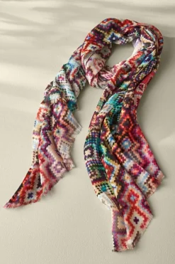 Soft Surroundings Kristin Kaleidoscope Scarf| Jewelry|Scarves & Wraps