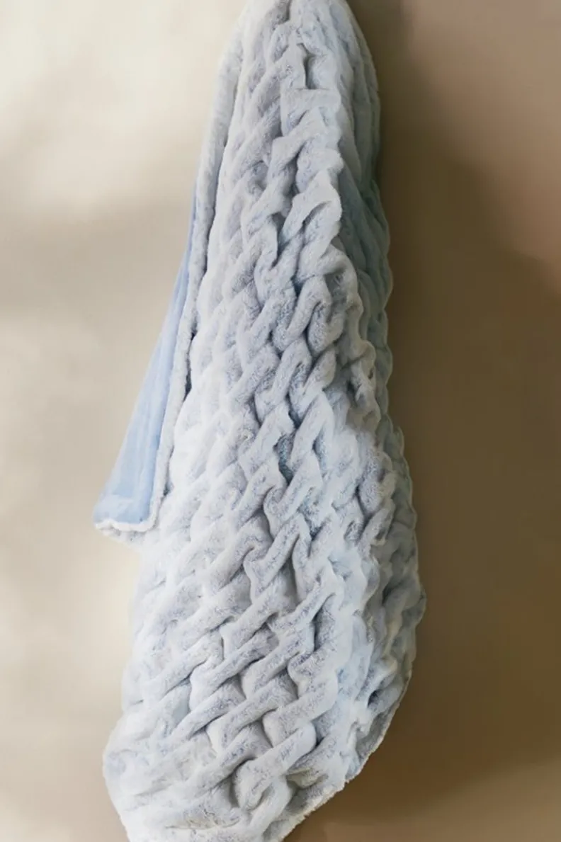 Soft Surroundings La Parisienne Faux Fur Throw| Bedding|Bedding Essentials