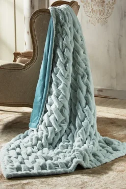 Soft Surroundings La Parisienne Faux Fur Throw| Bedding|Bedding Essentials