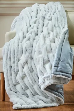 Soft Surroundings La Parisienne Faux Fur Throw| Bedding|Bedding Essentials