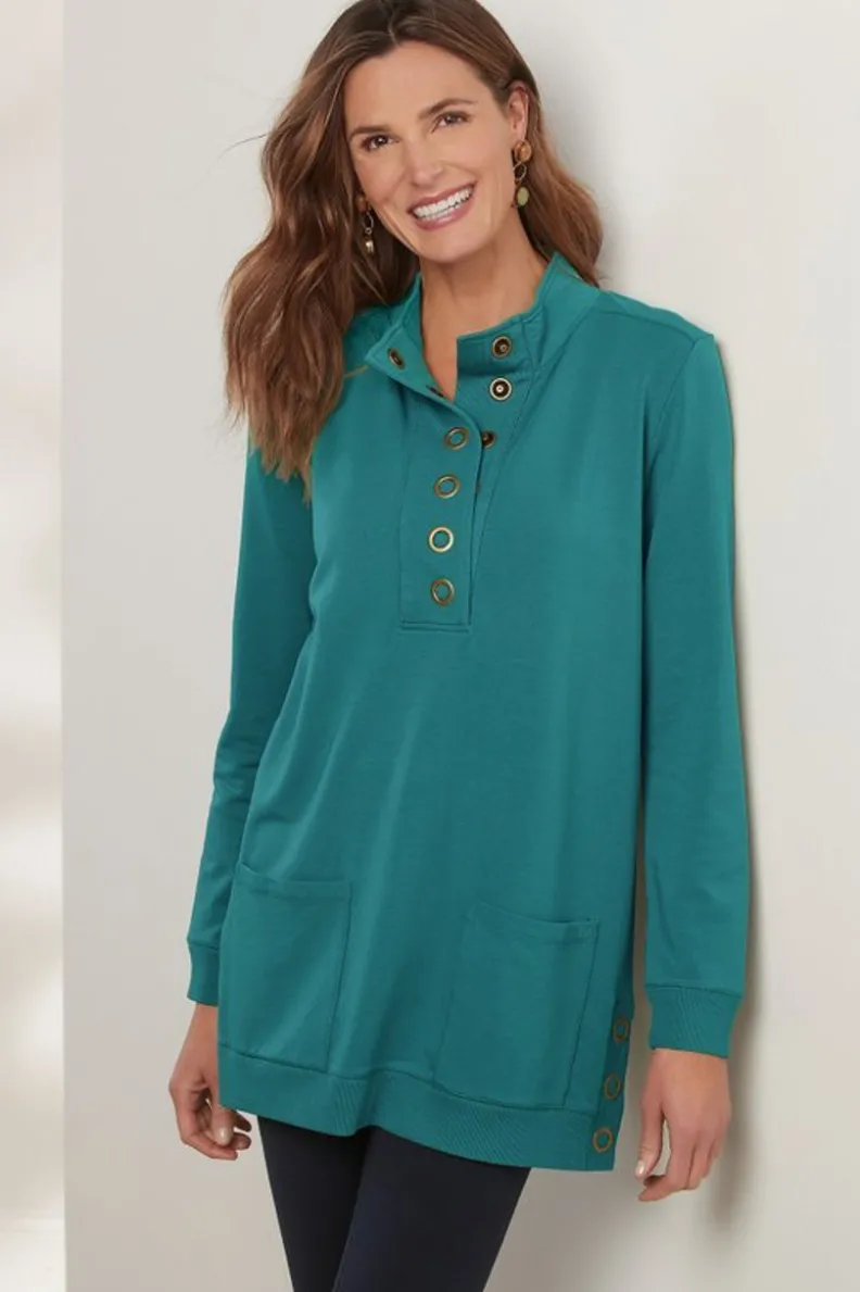 Soft Surroundings Lakshmi Pullover Tunic| Tops|Tunics & Leggings