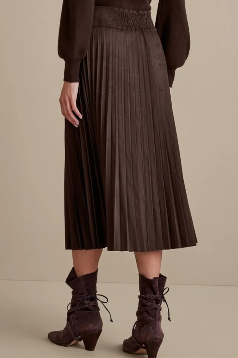 Soft Surroundings Lavina Faux Suede Skirt| Skirts