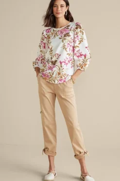 Soft Surroundings Lesley Printed Top| Tops
