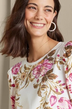 Soft Surroundings Lesley Printed Top| Tops