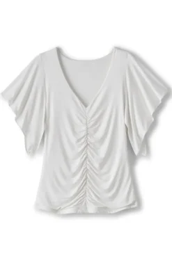 Soft Surroundings Leya Ruched Top| Tops