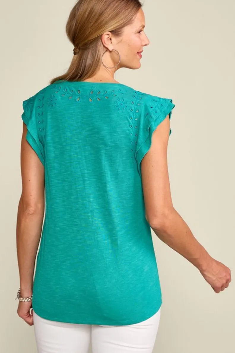 Soft Surroundings Libby Tee| Tops