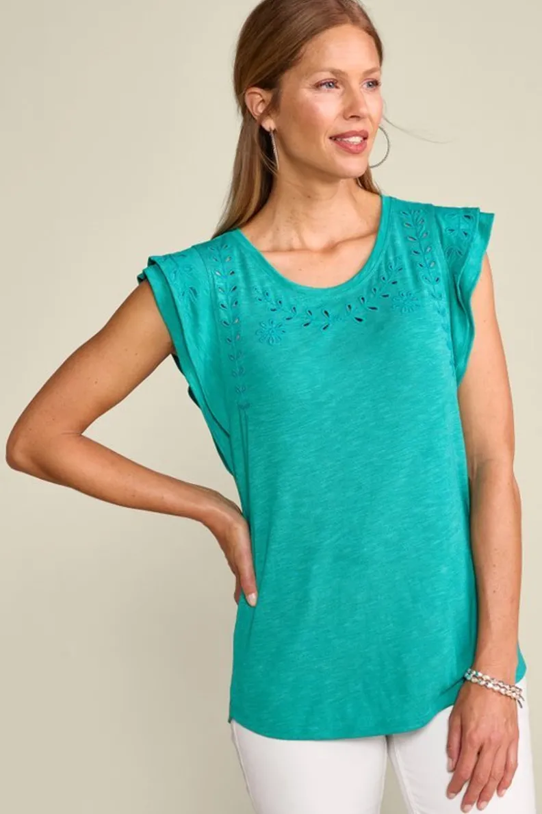 Soft Surroundings Libby Tee| Tops
