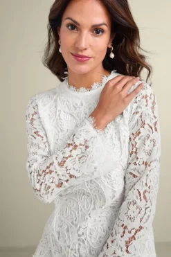 Soft Surroundings Lilith Lace Top| Tops