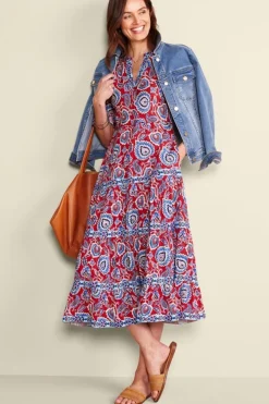 Soft Surroundings Lilith Midi Dress| Dresses