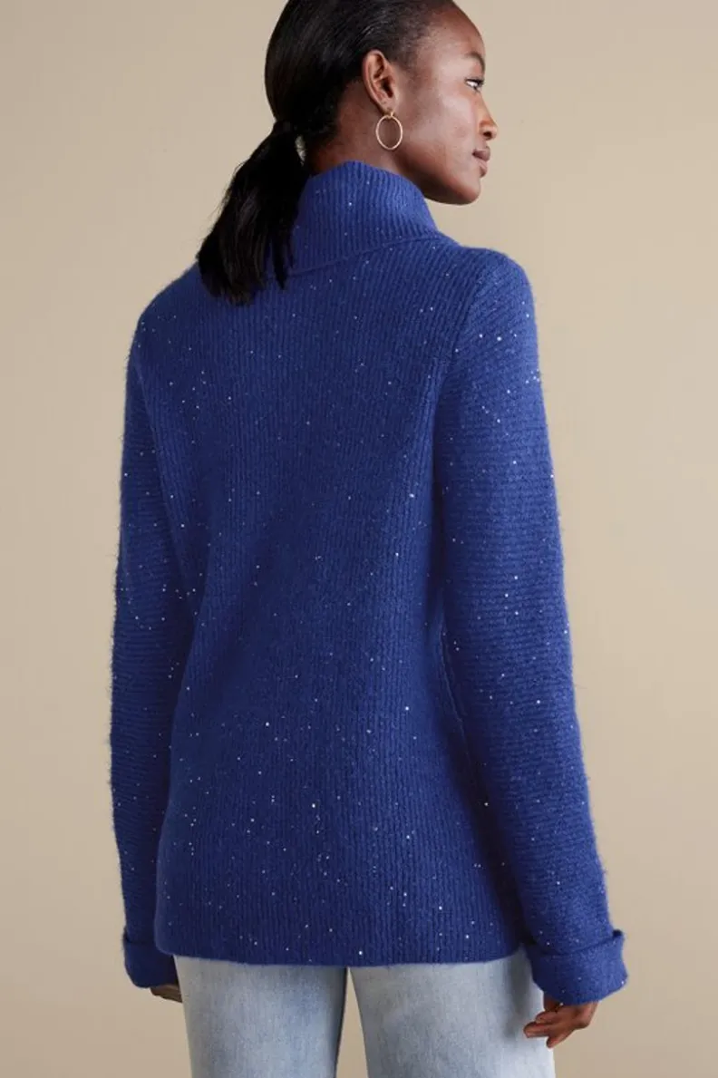 Soft Surroundings Linley Sequin Sweater| Tops|Sweaters & Cardigans