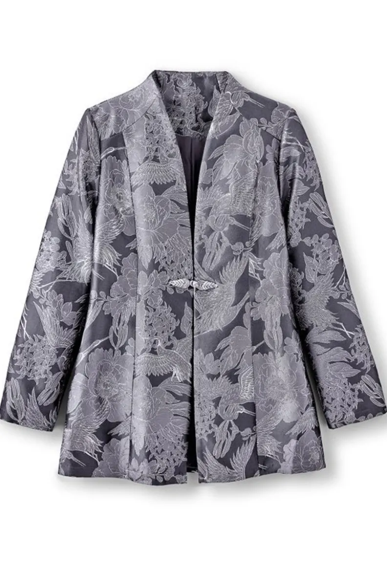 Soft Surroundings Lismore Jacquard Jacket| Jackets & Coats