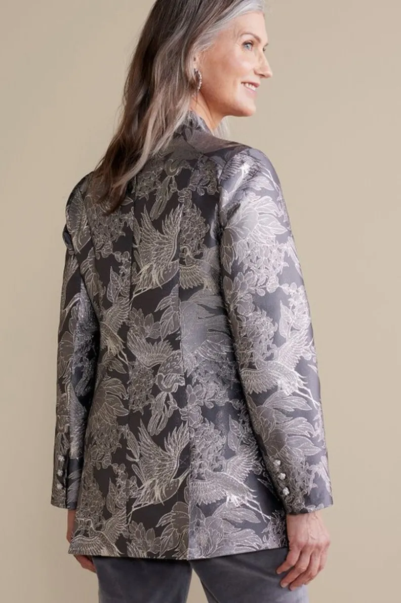 Soft Surroundings Lismore Jacquard Jacket| Jackets & Coats
