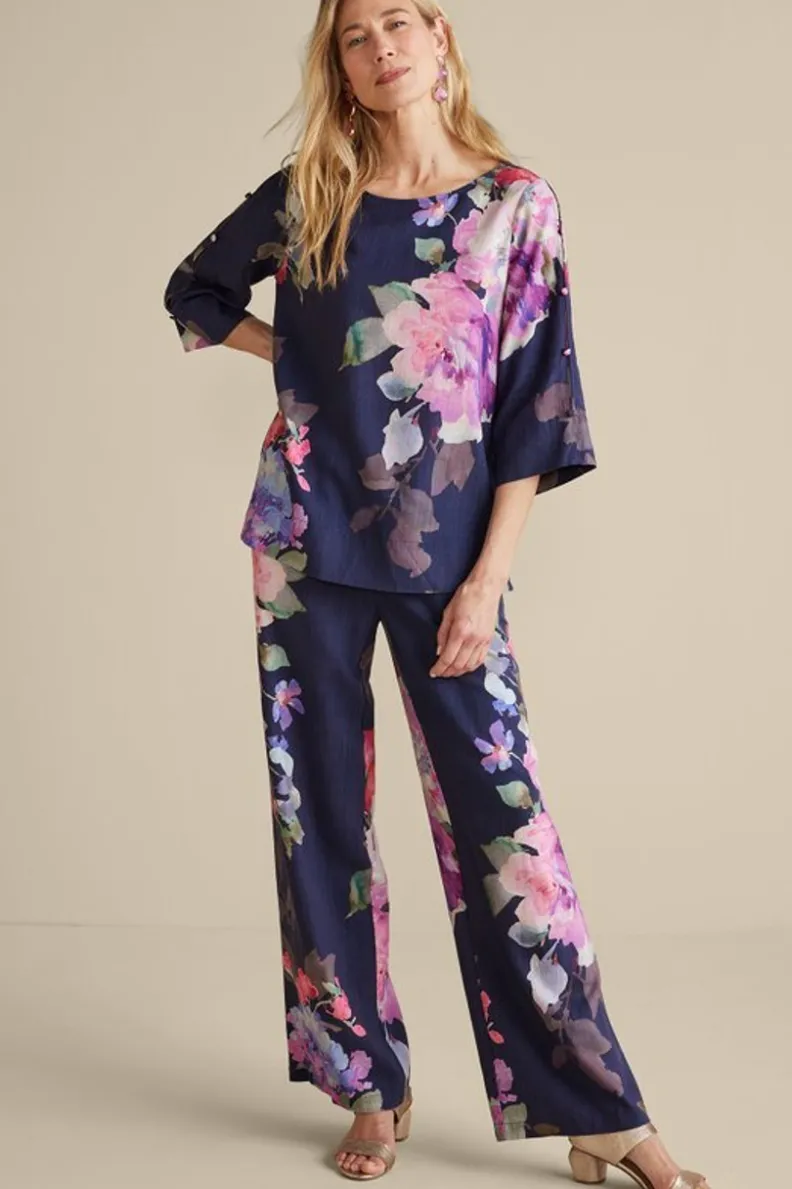 Soft Surroundings Lizette Wide-Leg Pant| Pants