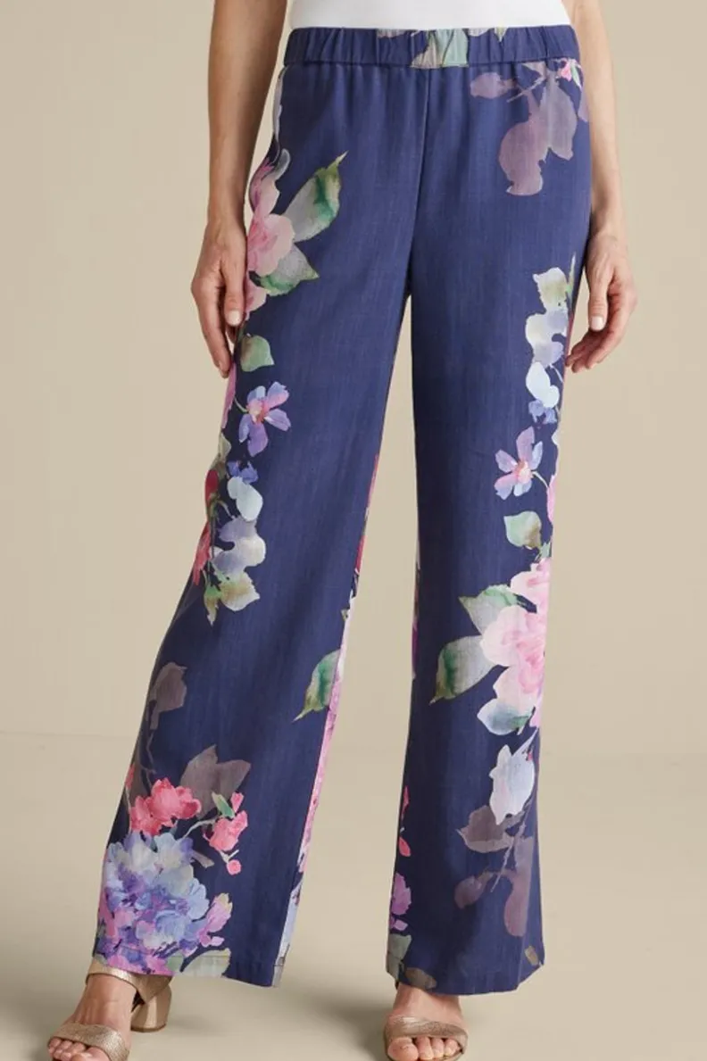 Soft Surroundings Lizette Wide-Leg Pant| Pants