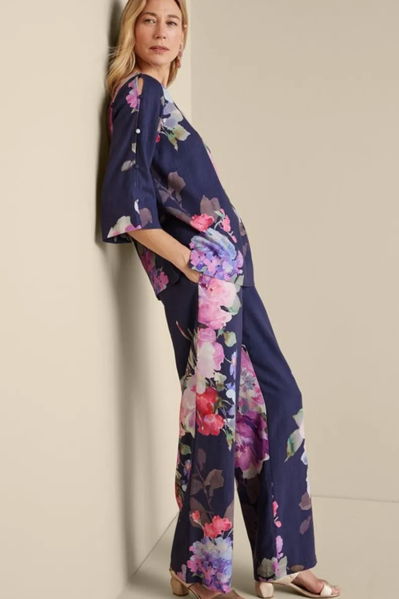 Soft Surroundings Lizette Wide-Leg Pant| Pants