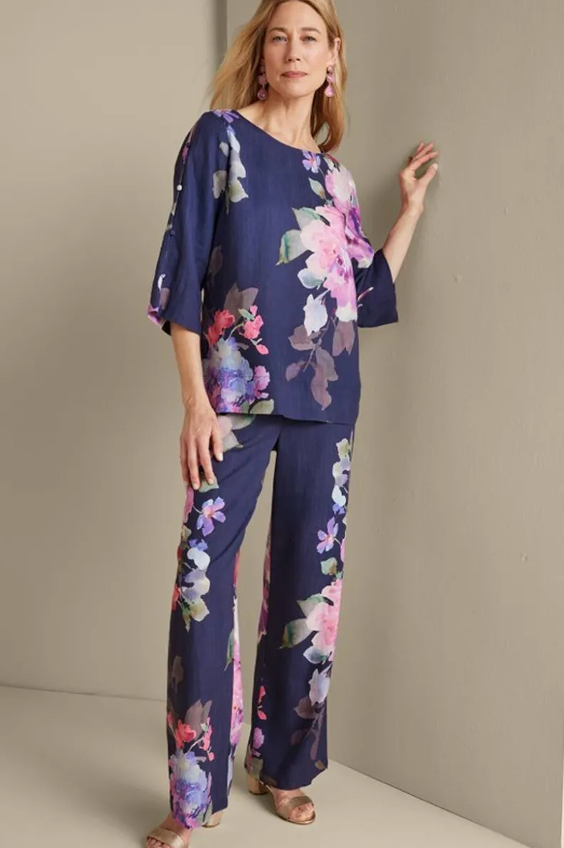 Soft Surroundings Lizette Wide-Leg Pant| Pants