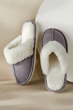 Soft Surroundings Lora Cuffed Slippers| Shoes