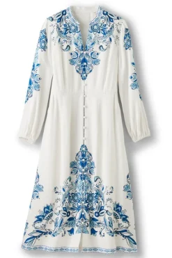 Soft Surroundings Louise Midi Dress| Dresses