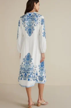 Soft Surroundings Louise Midi Dress| Dresses