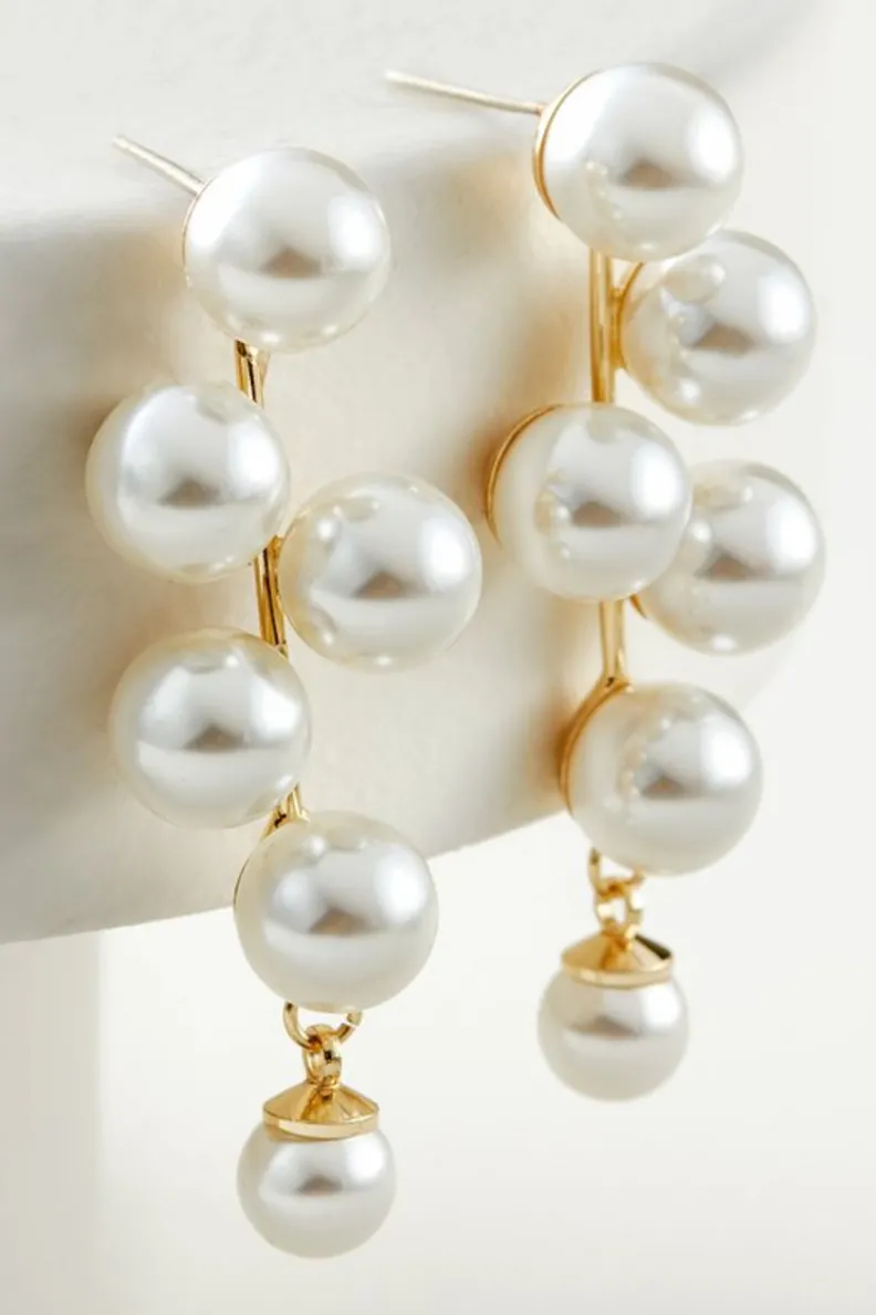 Soft Surroundings Lulu Pearl Drops Earrings| Jewelry|Earrings