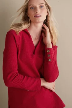Soft Surroundings Macie Pullover| Tops